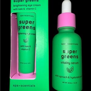 B-pure Super Greens Brightening Eye Cream + super Green Serum new